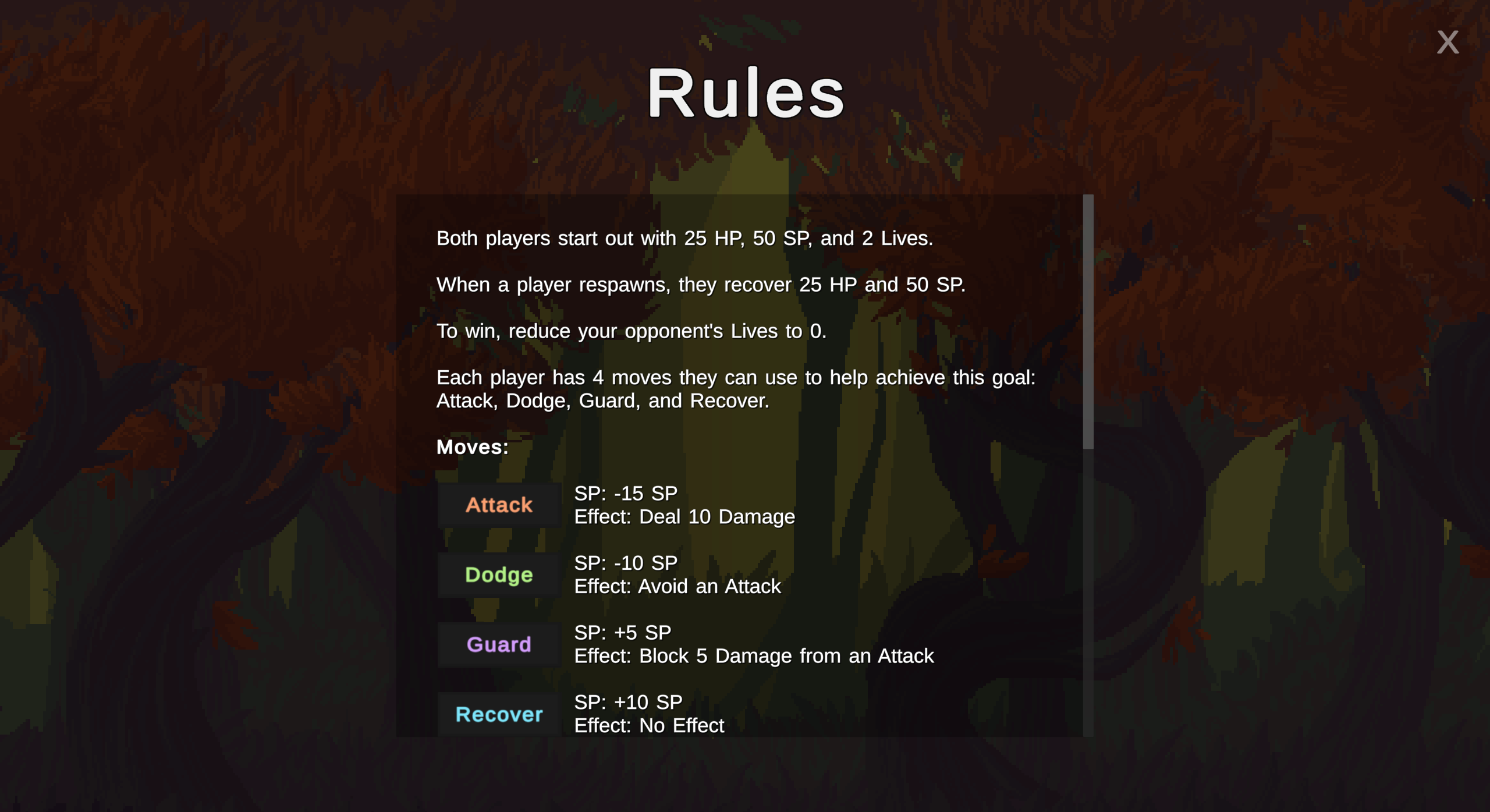 dd rules